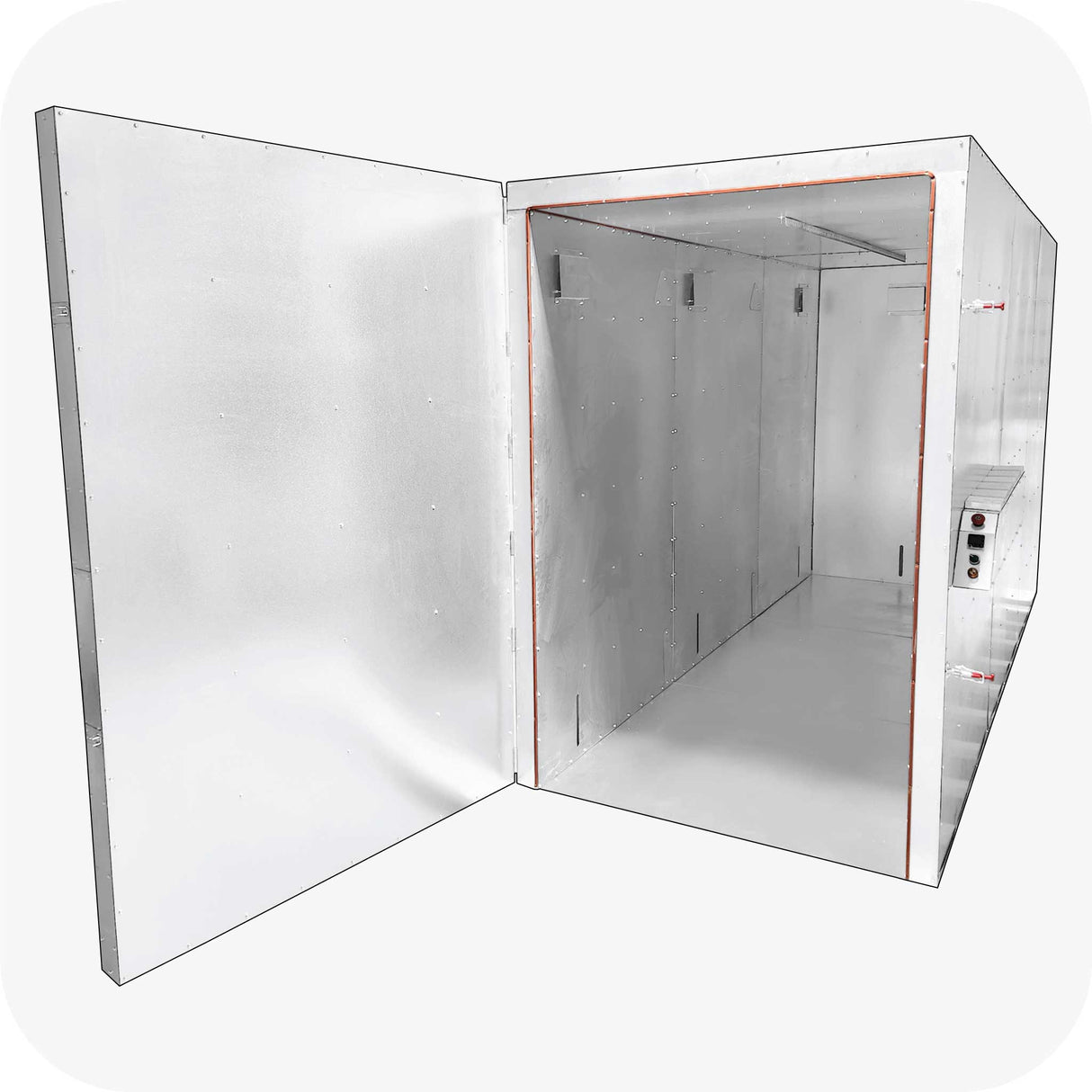 LABS-5127-GAS Powder Coat Oven (5 x 12 x 7)