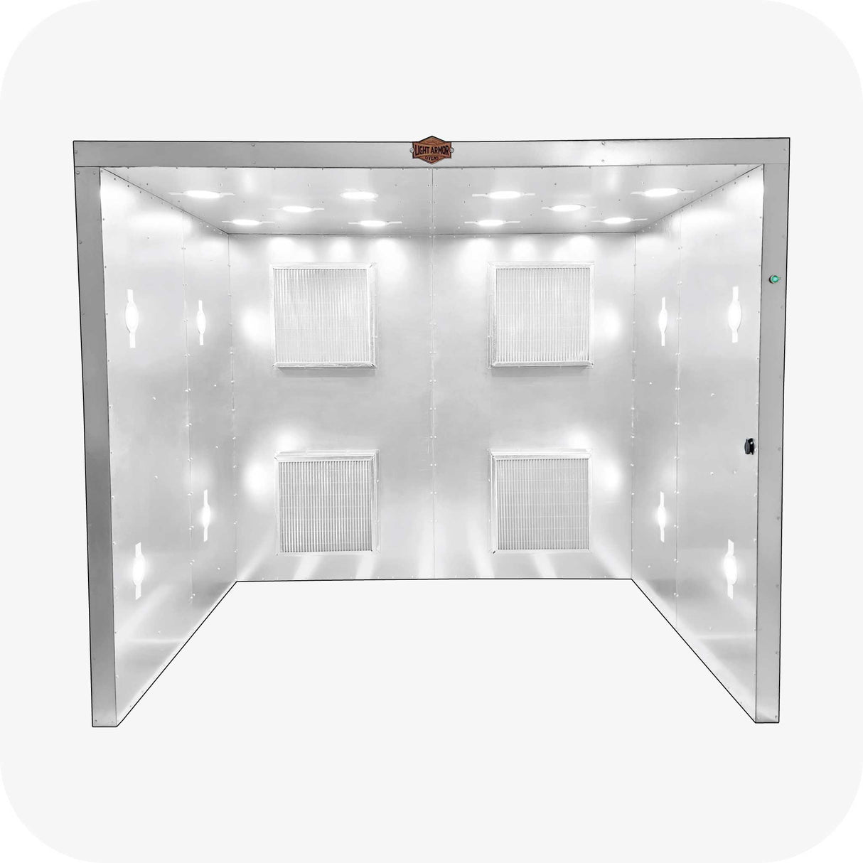 LABS-867-OF Spray Booth (8 x 6 x 7)