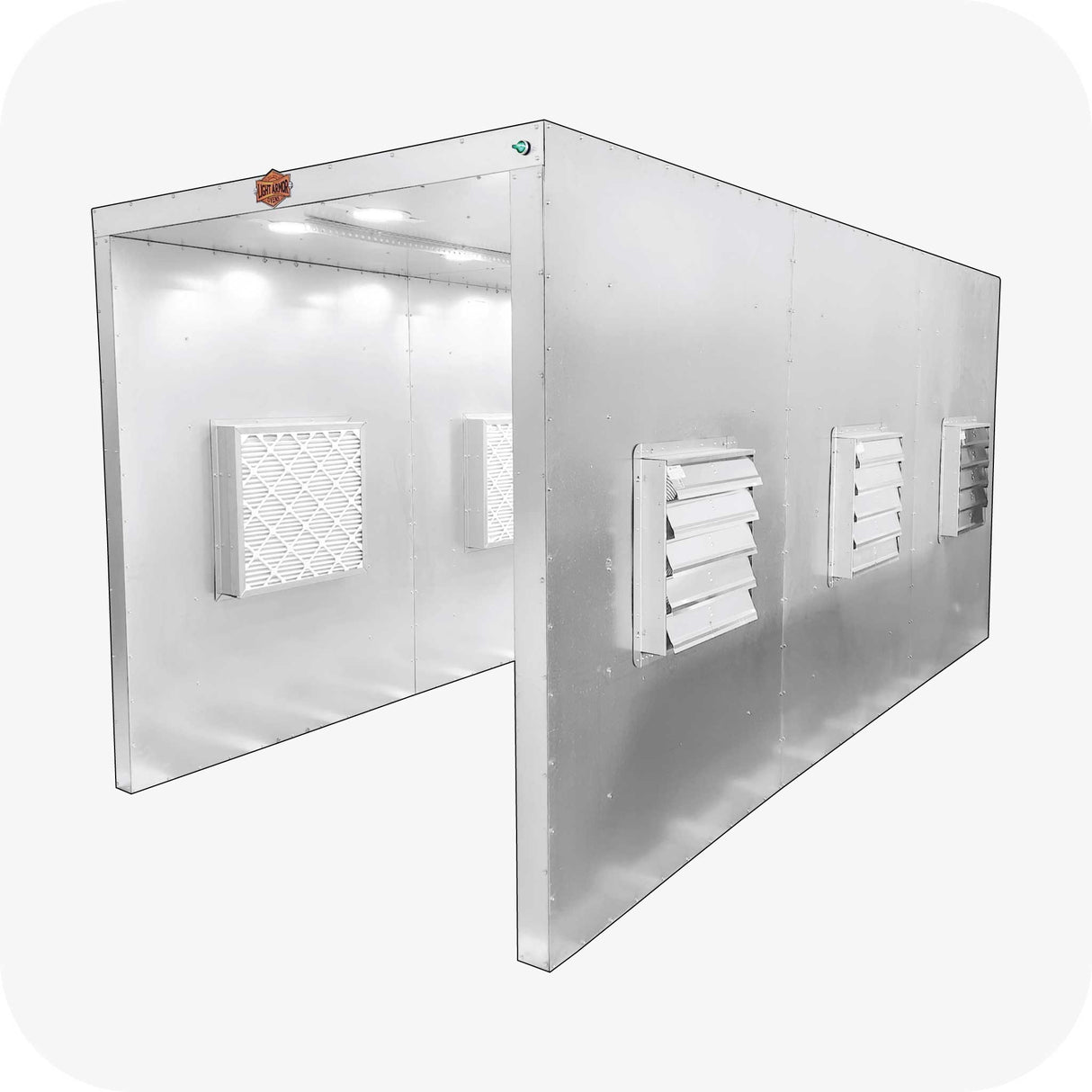 LABS-4126 Spray Booth (4 x 12 x 6)