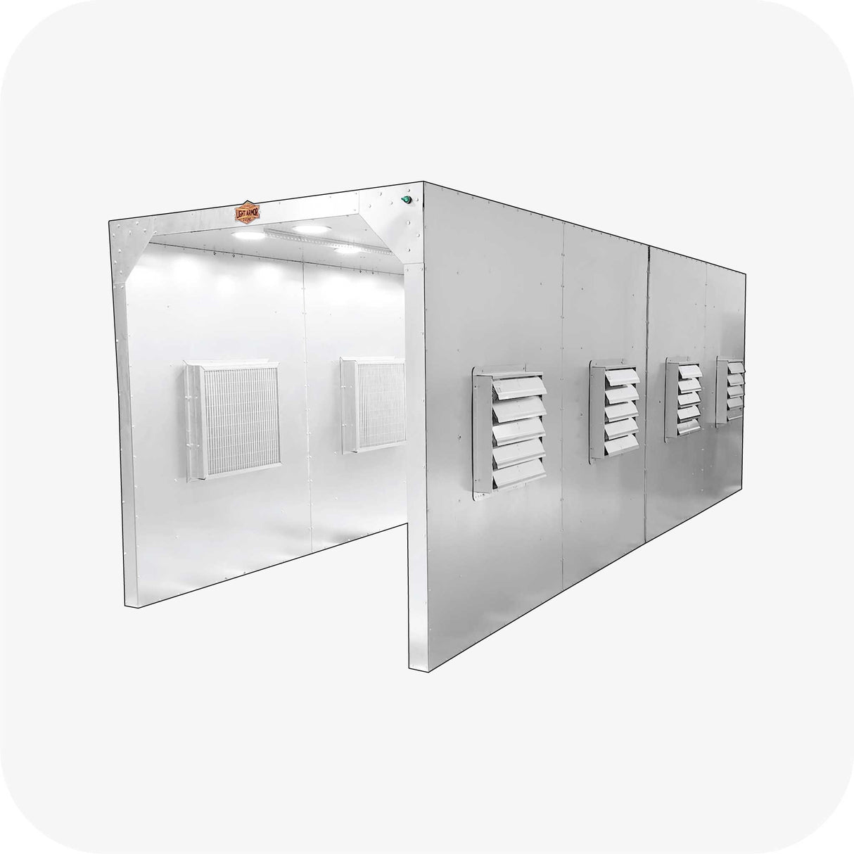 LABS-6166 Spray Booth (6 x 16 x 6)