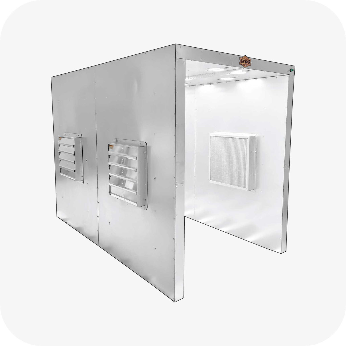 LABS-486 Spray Booth (4 x 8 x 6)