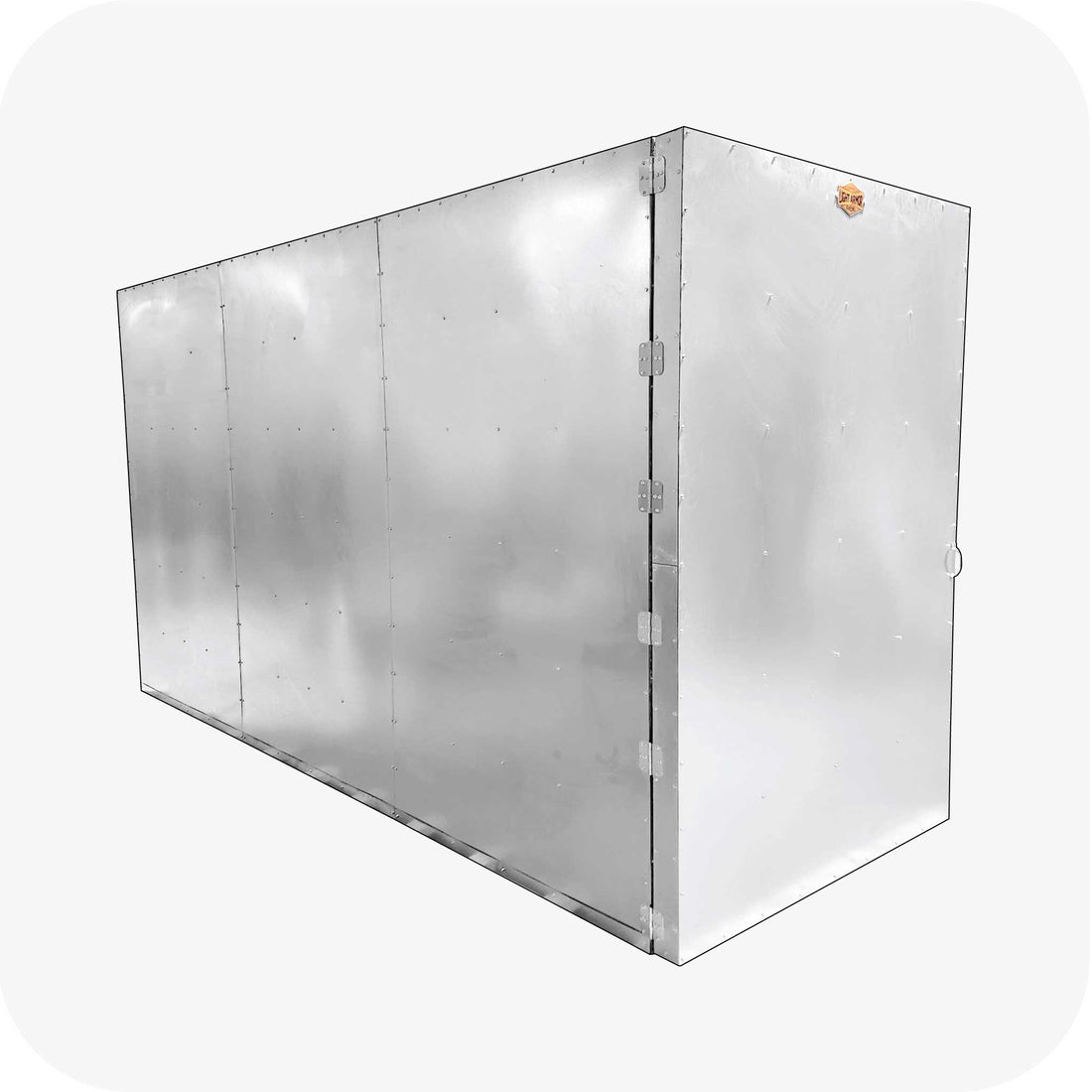 Light Armor batch style powder coat oven exterior