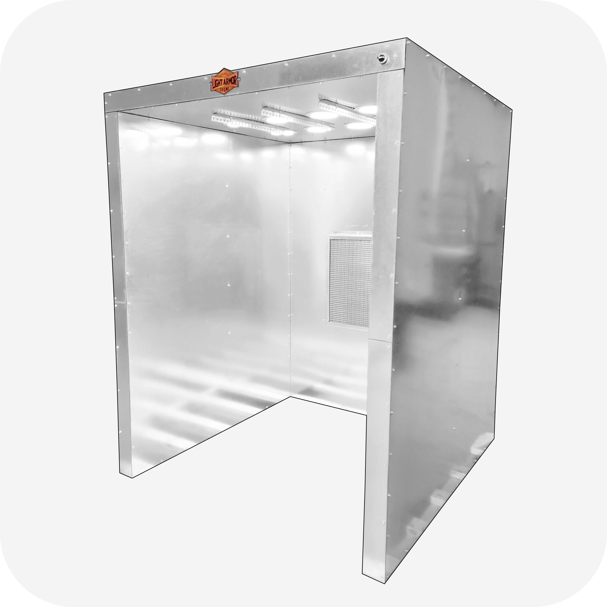 Side-of-LA556-Spray-Booth-