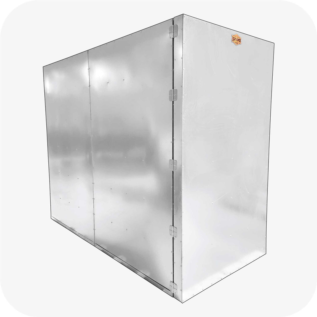 Light Armor batch style powder coat oven exterior