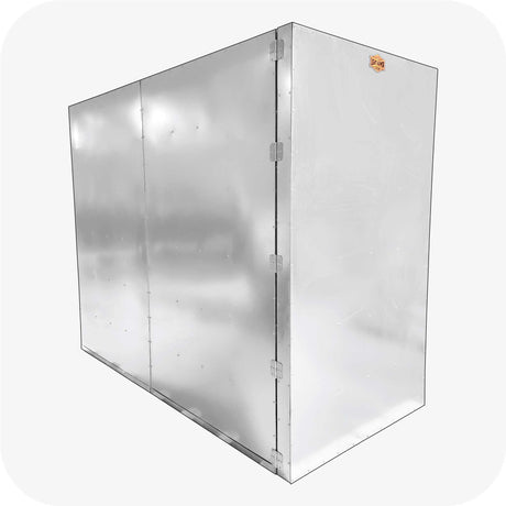 Light Armor batch style powder coat oven exterior