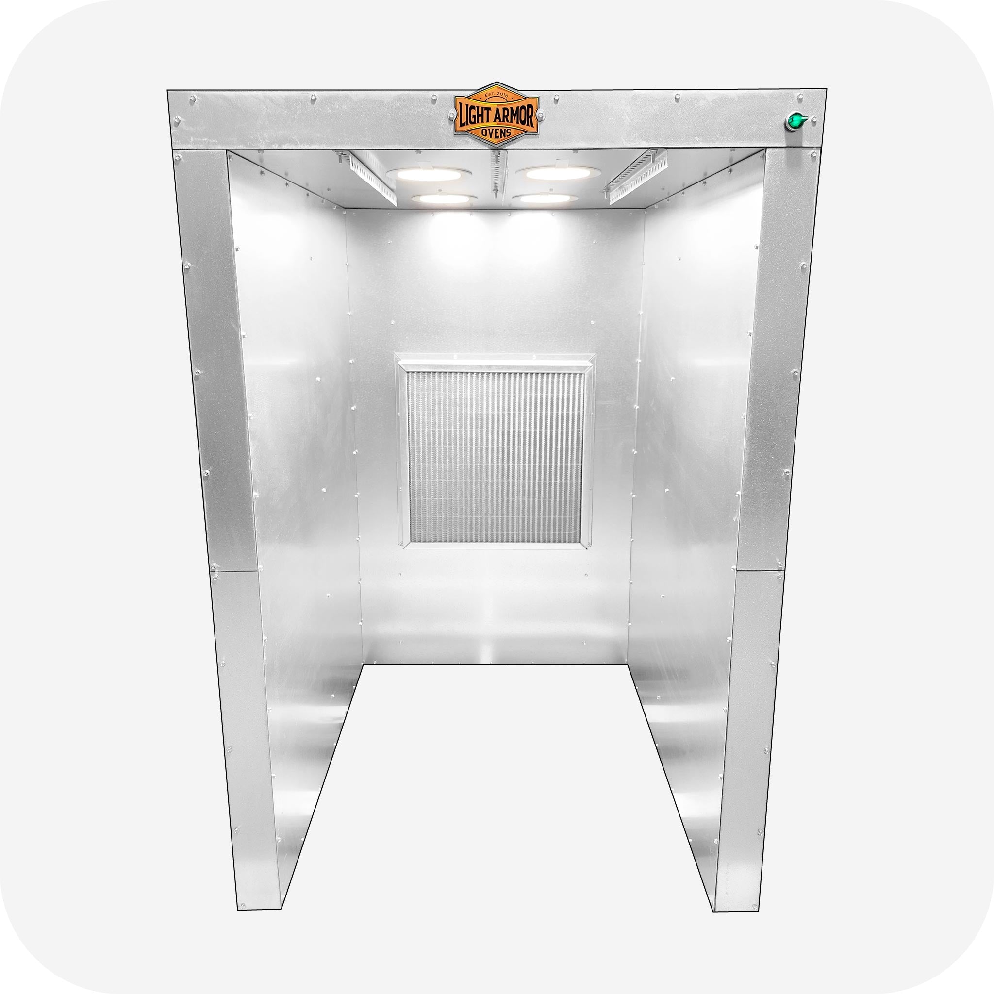 LA335 Spray Booth 3x3x5 – Light Armor Ovens