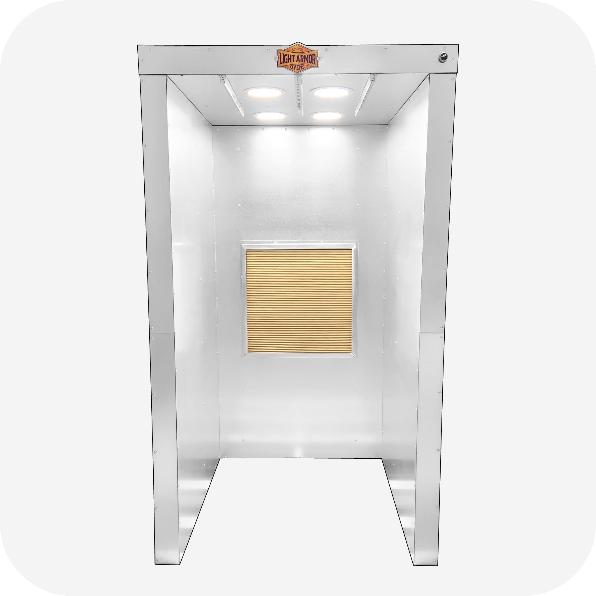 LA336 Spray Booth 3x3x6 – Light Armor Ovens