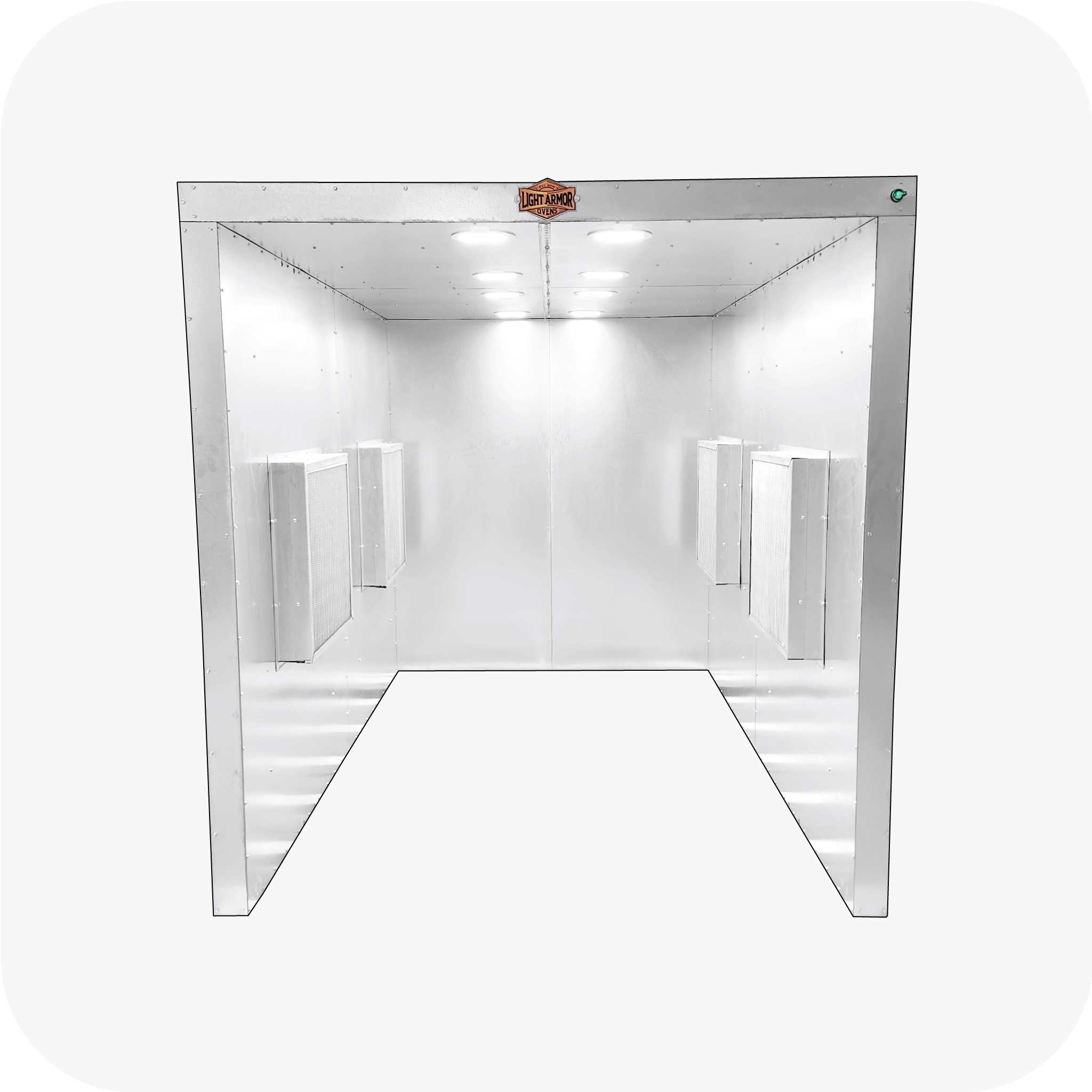 LABS-686 Spray Booth 6x8x6 – Light Armor Ovens