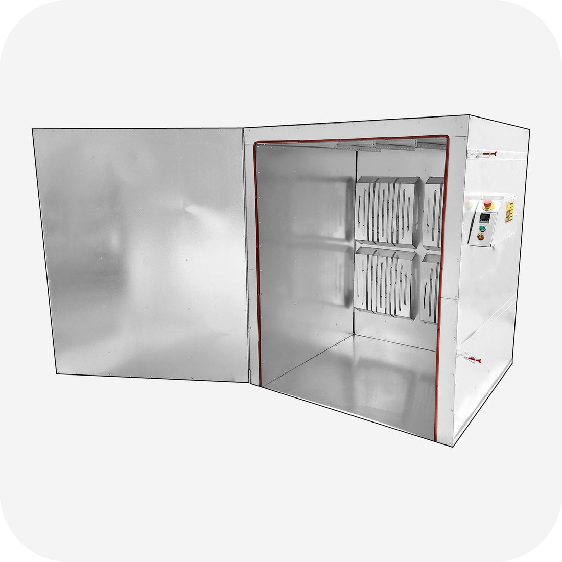 LA10K powder coat oven