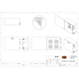 LA10KW Powder Coating Oven (6' x 2' x 5')