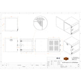 LA15K Powder Coating Oven (5' x 5' x 5')