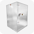 LA15K7 powder coat oven with side-mounted controller box