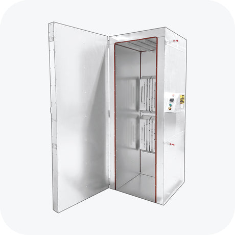 LA2500B6 Powder Coat Oven (2' x 2' x 6')