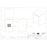 LA10K6 Curing Oven and LA446 Spray Booth Combo