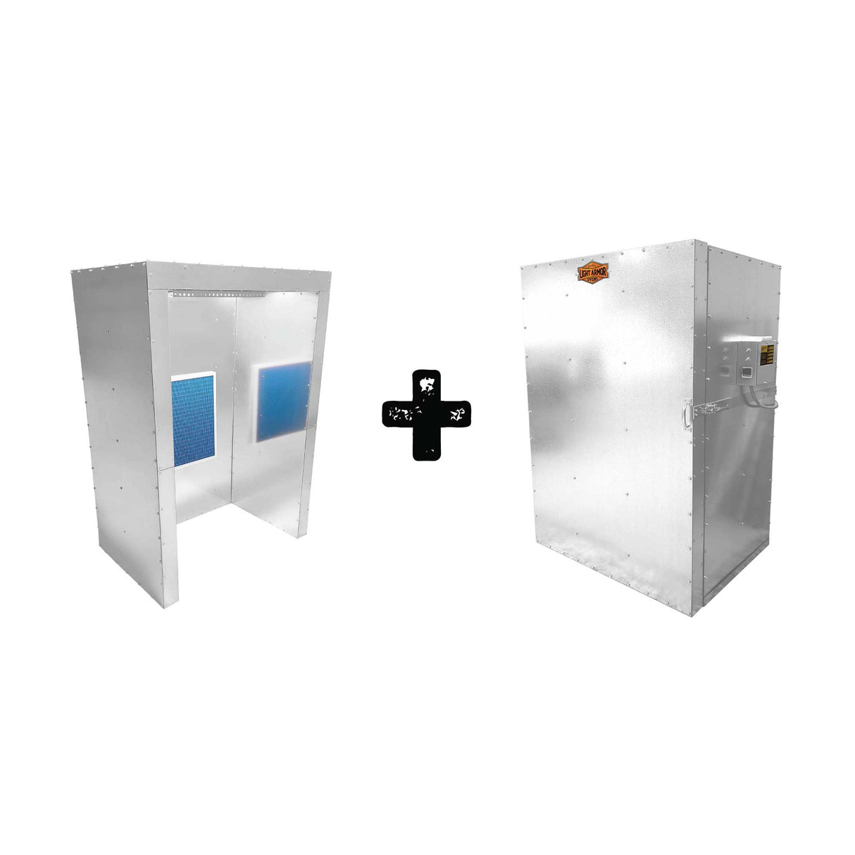 LA5000LB Curing Oven and LA325 Spray Booth Combo (3' x 2' x 5')