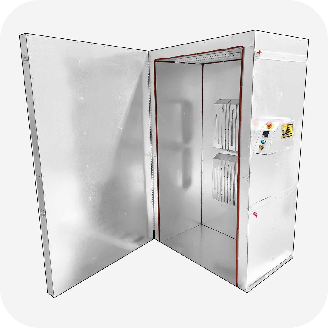 LA5000LB6 powder coat oven
