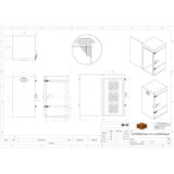 LA7500SB Curing Oven and LA336 Spray Booth Combo