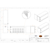 LABS-4126 Powder Coat Oven (4 x 12 x 6)