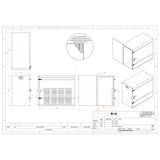 LABS-487 Powder Coat Oven (4 x 8 x 7)