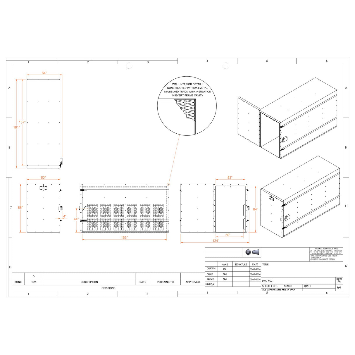 LABS-5127 Powder Coat Oven (5 x 12 x 7)