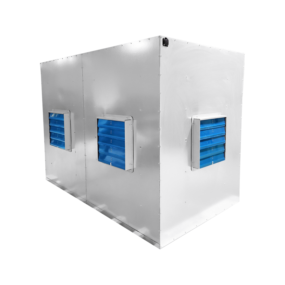 LABS-586 powder coating spray booth (5 x 8 x 6), rear view
