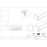 LABS-6126 Powder Coat Oven (6 x 12 x 6)