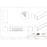 LABS-6166 Powder Coat Oven (6 x 16 x 6)