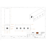 LABS-6166 Spray Booth (6 x 16 x 6)