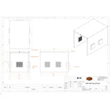 LABS-686 Spray Booth (6 x 8 x 6)