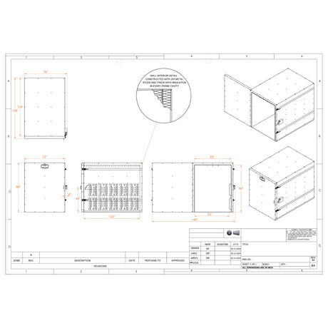 LABS-687 powder coat oven