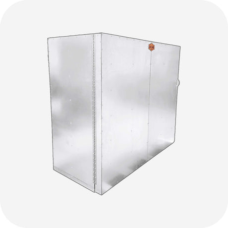 LA10KW powder coat oven