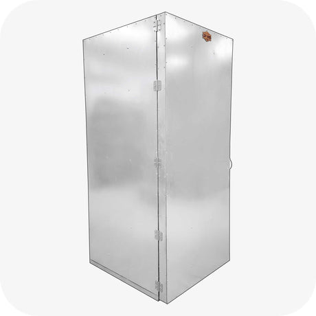 LA7500SB8 powder coat oven side view