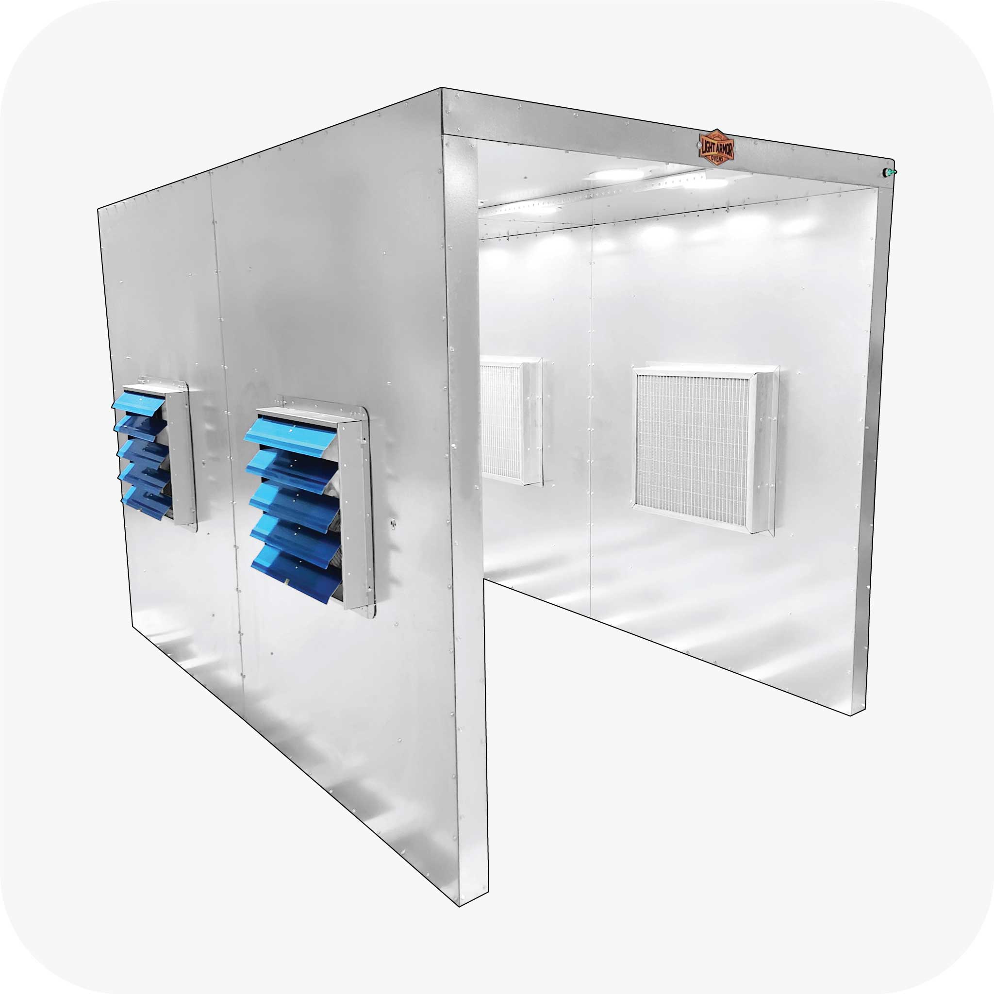 LABS-686 Spray Booth 6x8x6 – Light Armor Ovens
