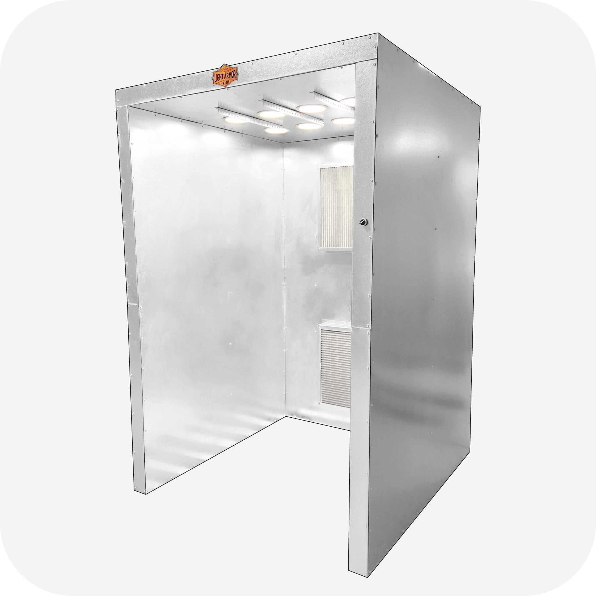 Side-of-LA557-Spray-Booth-