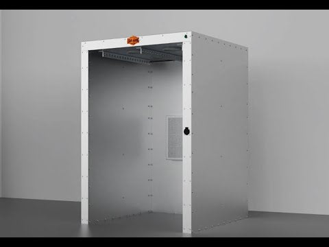 Powder Coating Spray Booth - LA336 – Light Armor Ovens