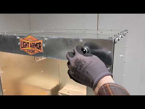 LA10K6 Curing Oven and LA446 Spray Booth Combo