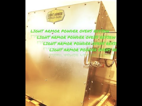 Powder Coat Cerakote Curing Oven (3' x 3' x 6') LA7500SB – Light Armor, Inc.